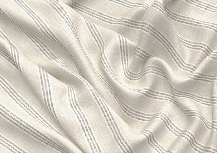 Emily Bond George Stripe, Linen - Twist&Fit Roman Blind - Image 4